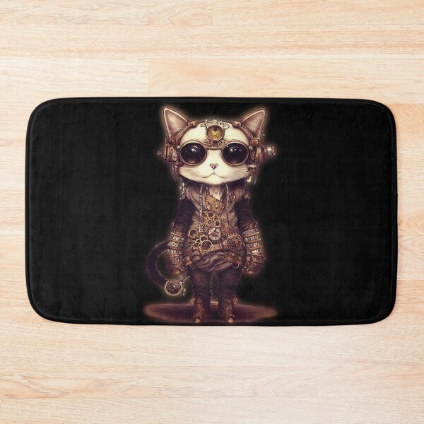 Item preview, Steampunk Cat designed and sold by TheSamuraiCat.