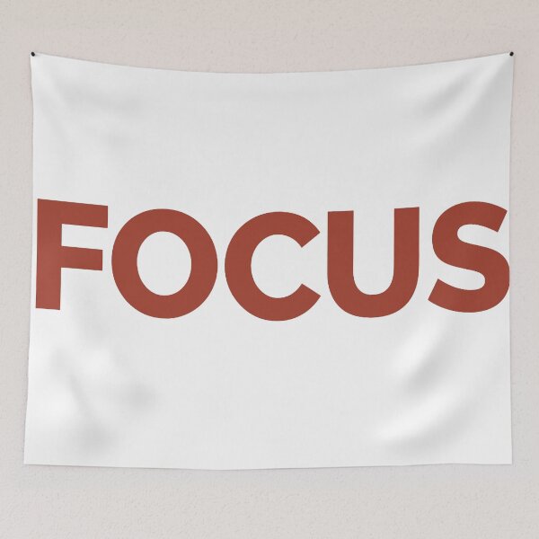 Item preview, FOCUS – Bold Minimalist Typography Poster designed and sold by andry01.