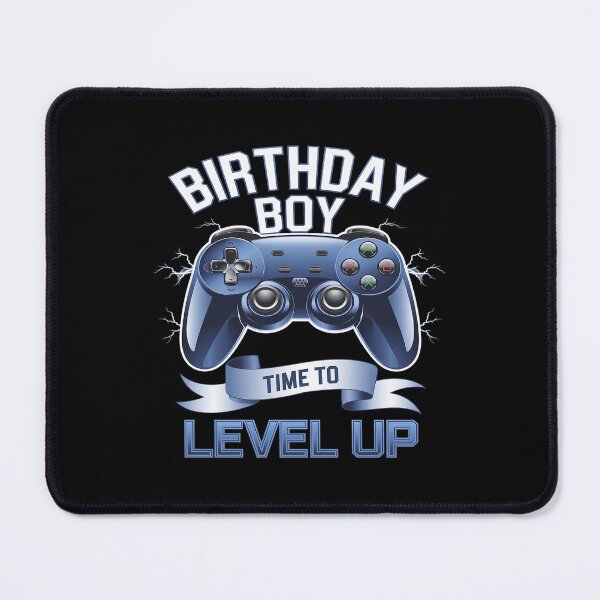 Item preview, Birthday Boy Time to Level Up Video Game Birthday Gamer Boys3  designed and sold by PowAcademy.