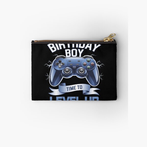 Item preview, Birthday Boy Time to Level Up Video Game Birthday Gamer Boys3  designed and sold by PowAcademy.