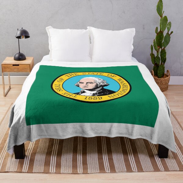 Item preview, Washington State Flag Minimal Design designed and sold by NTGUILTY.