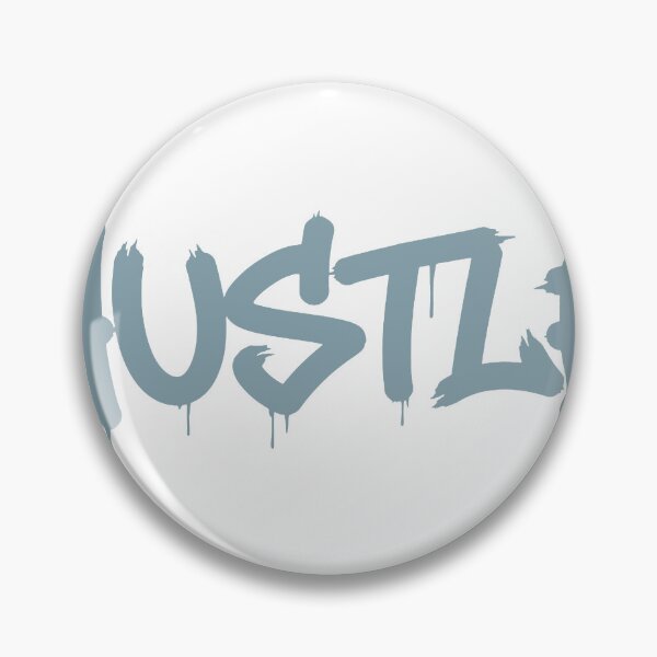 Item preview, HUSTLE – Graffiti Brush Motivation Typography designed and sold by andry01.