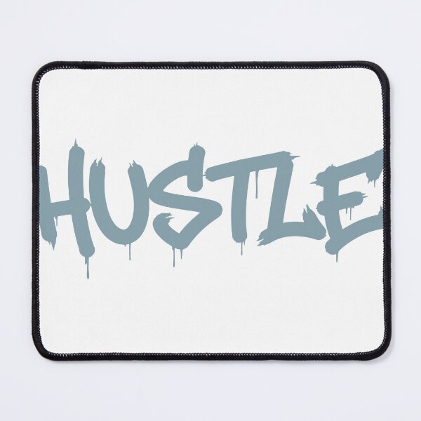 Item preview, HUSTLE – Graffiti Brush Motivation Typography designed and sold by andry01.