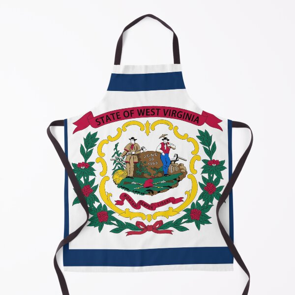 Item preview, West Virginia State Flag Minimal Design designed and sold by NTGUILTY.