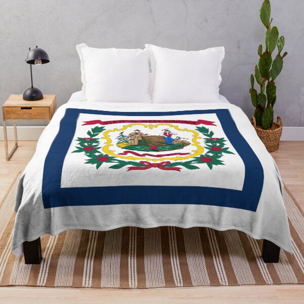 Item preview, West Virginia State Flag Minimal Design designed and sold by NTGUILTY.