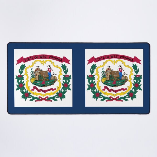 Item preview, West Virginia State Flag Minimal Design designed and sold by NTGUILTY.