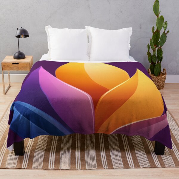 Item preview, Vibrant Abstract Lotus Flame designed and sold by SyberGen.