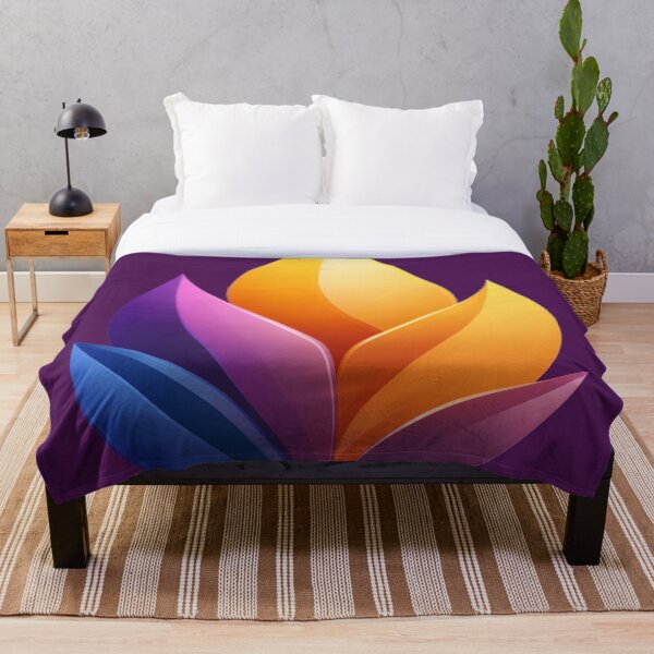 Item preview, Vibrant Abstract Lotus Flame designed and sold by SyberGen.