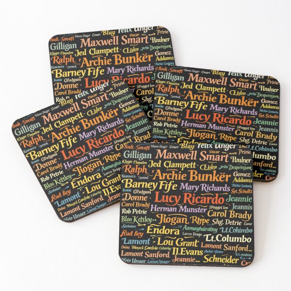 Item preview, Television Comedy Characters designed and sold by Montage-Madness.