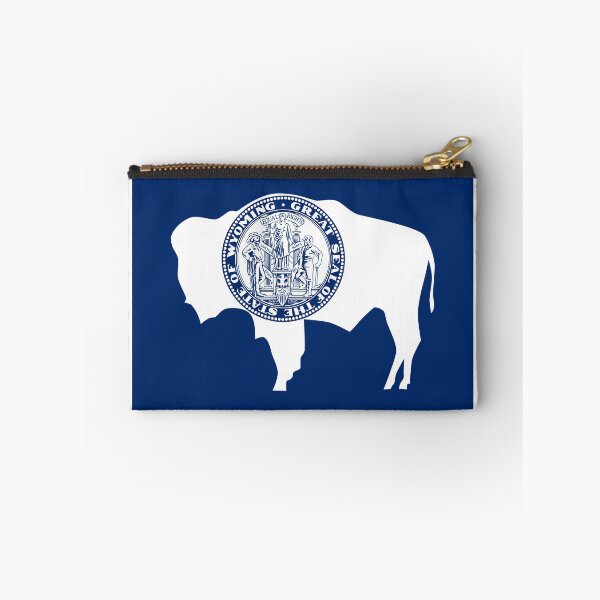 Item preview, Wyoming State Flag Minimal Design designed and sold by NTGUILTY.