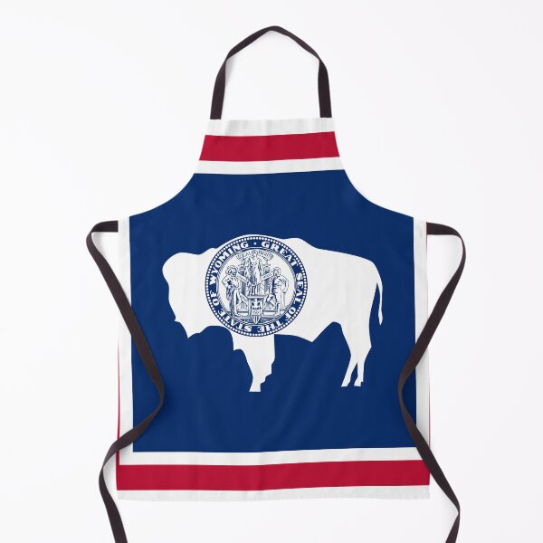 Item preview, Wyoming State Flag Minimal Design designed and sold by NTGUILTY.
