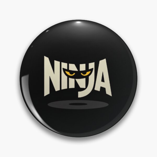 Item preview, Ninja Minimal with Fierce Eyes | Stealth Japanese Style designed and sold by vvcreativedesigns.
