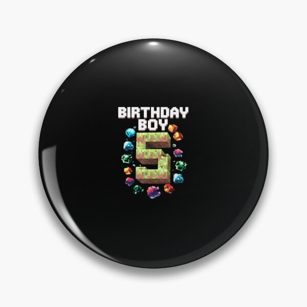 Item preview, Kids 5th Birthday Boy 5 Video Gamer Pixel Number Five Bday Party  designed and sold by CombatTask.