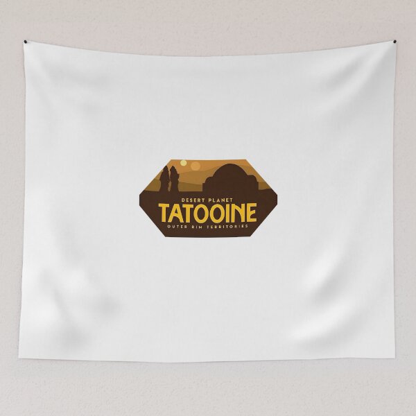Item preview, Tatooine Desert Planet - Outer Rim Territories designed and sold by sahbender.
