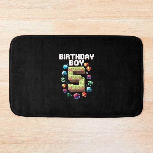 Item preview, Kids 5th Birthday Boy 5 Video Gamer Pixel Number Five Bday Party  designed and sold by CombatTask.