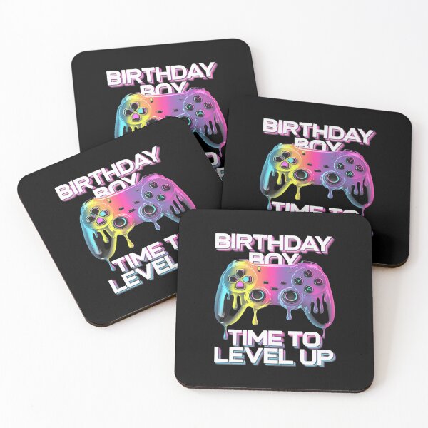 Item preview, Birthday Boy Time to Level Up Video Game Birthday Party Boys  designed and sold by PowAcademy.