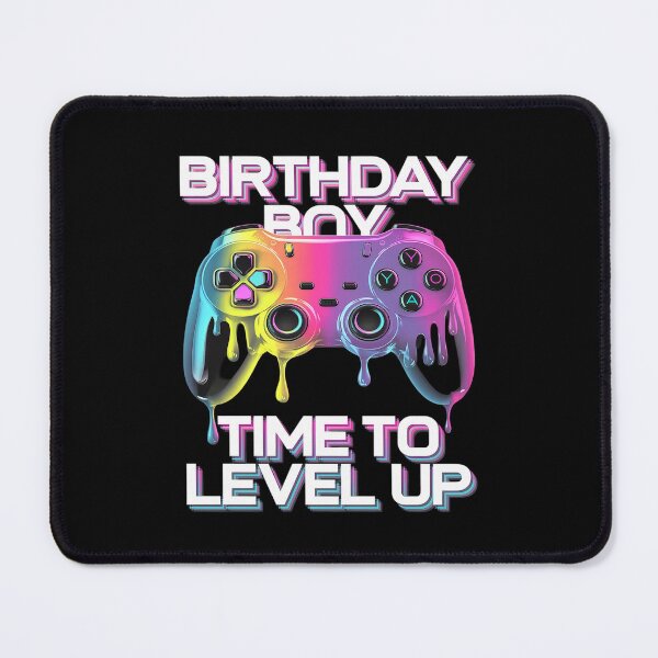 Item preview, Birthday Boy Time to Level Up Video Game Birthday Party Boys  designed and sold by PowAcademy.