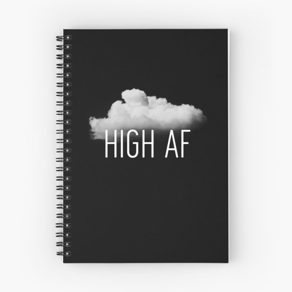 Item preview, High AF Design With a Fluffy Cloud. Trippy stuff, ain't it? designed and sold by PerttyShirty.