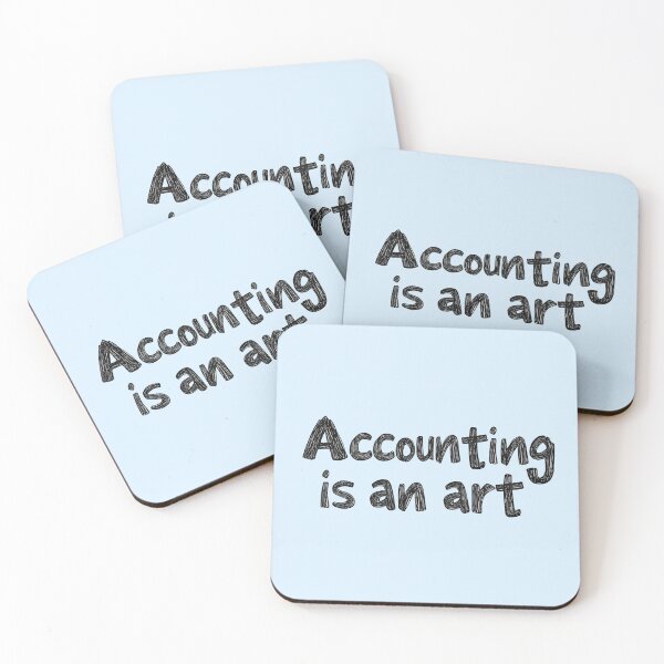 Item preview, Accounting Is An Art Typography designed and sold by SyberGen.