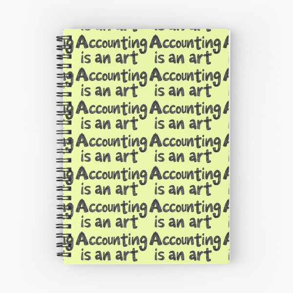 Item preview, Accounting Is An Art Typography designed and sold by SyberGen.