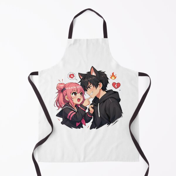 Item preview, Anime Couple Playful Love designed and sold by Amr Siam.