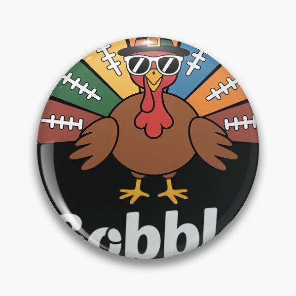 Artikelvorschau, Gobble Gobble Football Thanksgiving Touchdowns entworfen und verkauft von Dolostope.