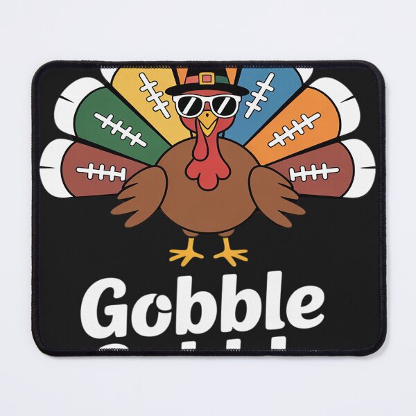 Item preview, Gobble Gobble Football Thanksgiving Touchdowns designed and sold by Dolostope.