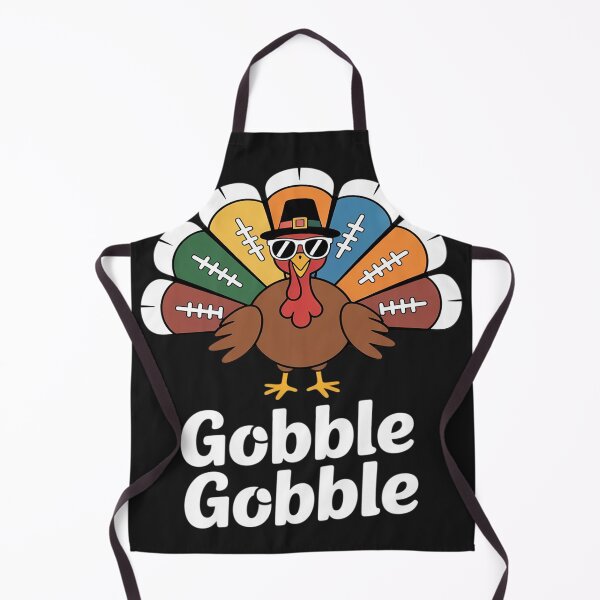 Item preview, Gobble Gobble Football Thanksgiving Touchdowns designed and sold by Dolostope.