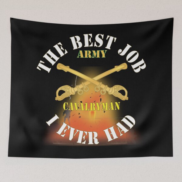 Item preview, Army - The Best Job I ever had  - Cavalryman w Explode X 300 designed and sold by Military Insignia Products.