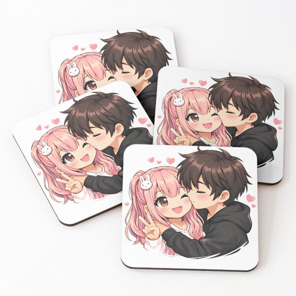 Item preview, Anime Couple Sweet Love designed and sold by Amr Siam.