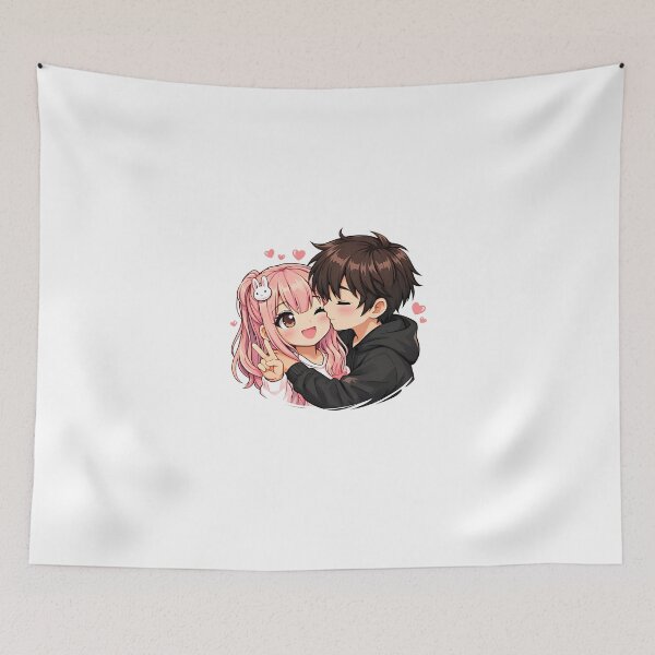 Item preview, Anime Couple Sweet Love designed and sold by Amr Siam.