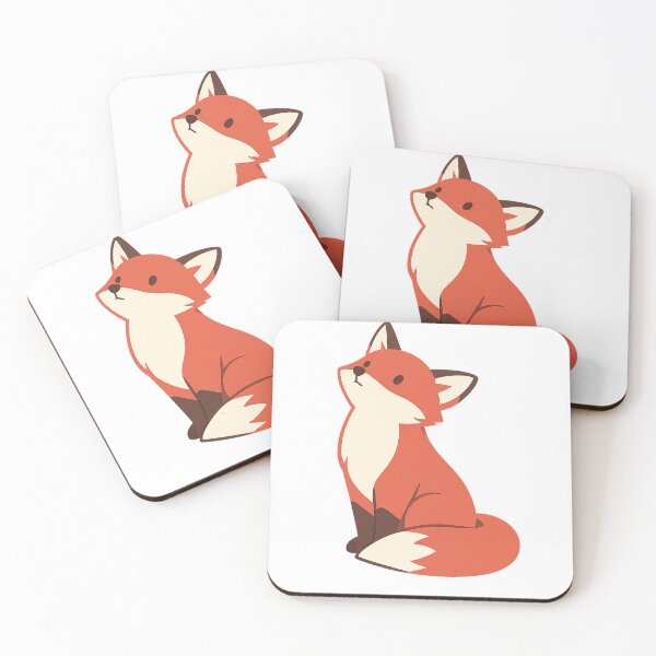 Item preview, Quiet Fox Looking Up Illustration designed and sold by Fernova.