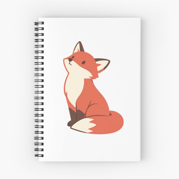 Item preview, Quiet Fox Looking Up Illustration designed and sold by Fernova.