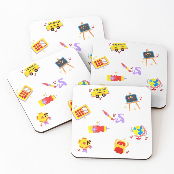 Item preview, Cute School Essentials Sticker Set | Fun Classroom Illustration designed and sold by steekeets.