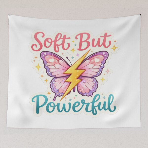 Item preview, Soft But Powerful Butterfly designed and sold by lorand-designs.