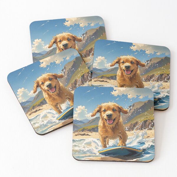 Item preview, Dog on a surfboard designed and sold by sid1802.