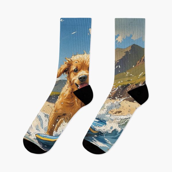 Item preview, Dog on a surfboard designed and sold by sid1802.