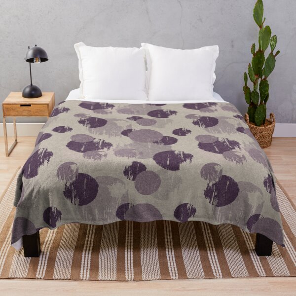 Item preview, Abstract Grunge Circles Seamless Pattern in Muted Tones designed and sold by SylvieVibes.