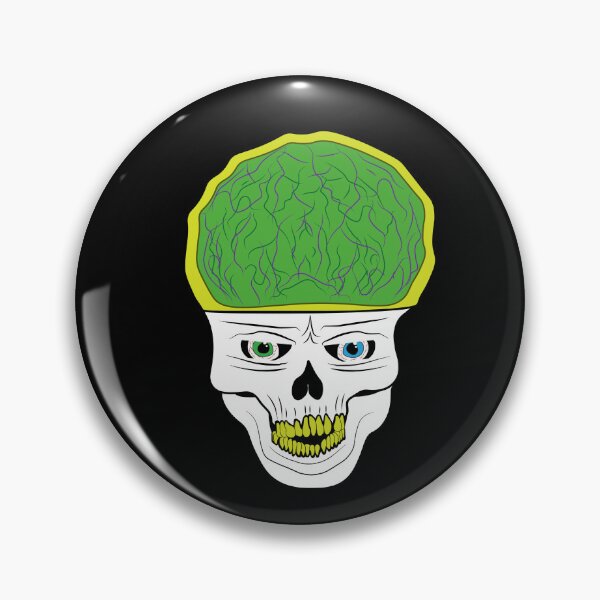 Item preview, Uncle Skull with Green Brain designed and sold by Renato Grieco.