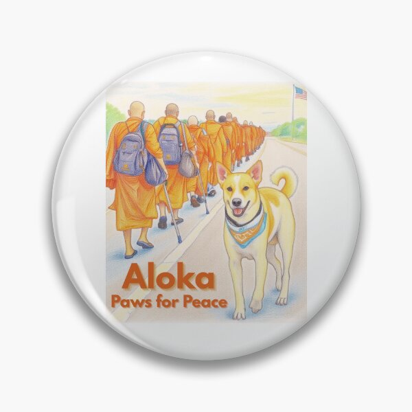 Item preview, Aloka the Peace Dog designed and sold by OneWorldShop.