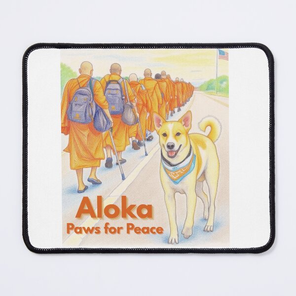 Item preview, Aloka the Peace Dog designed and sold by OneWorldShop.