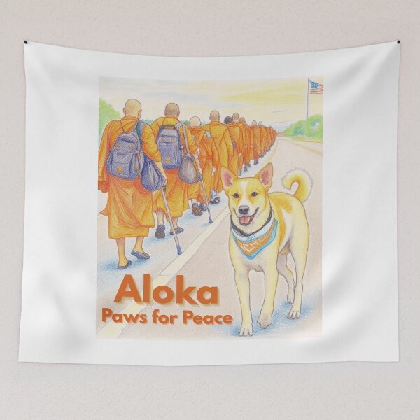 Item preview, Aloka the Peace Dog designed and sold by OneWorldShop.