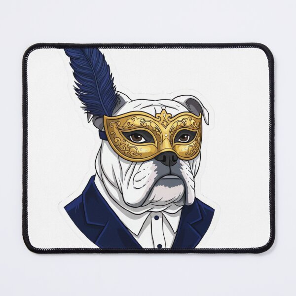 Item preview, Royal Venetian Masquerade Bulldog - Golden Carnival designed and sold by ARTReMi.