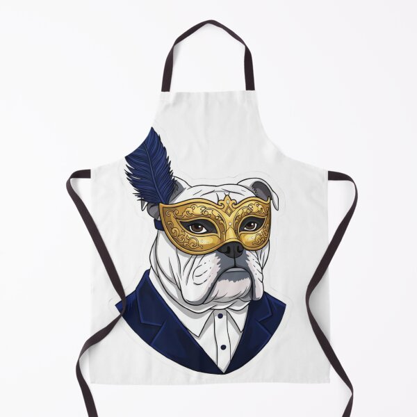 Item preview, Royal Venetian Masquerade Bulldog - Golden Carnival designed and sold by ARTReMi.