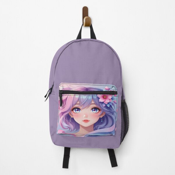 Item preview, Anime Elegance – Soft Eyes & Pastel Dreams in poetic Flow designed and sold by FotoworldEdel.