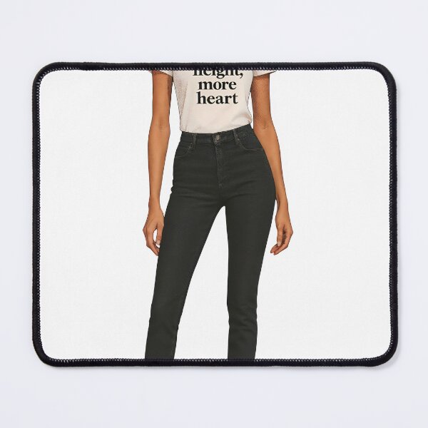 Item preview, Stylized clip art figure models casual chic outfit on black backdrop designed and sold by Creative88Art.