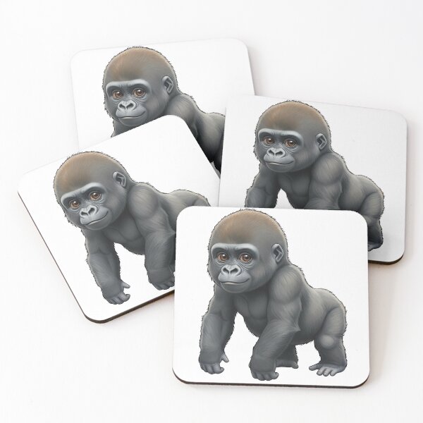 Item preview, Cute gorilla designed and sold by cr8or.
