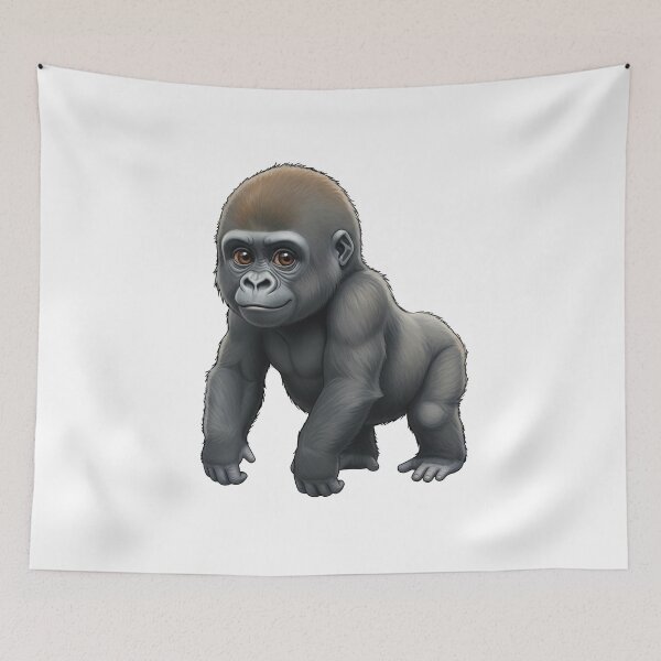 Item preview, Cute gorilla designed and sold by cr8or.