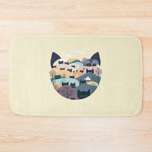 Item preview, Cat Landscape 4 designed and sold by TheSamuraiCat.