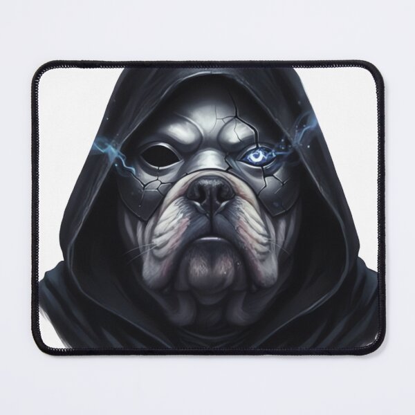 Item preview, Mysterious Shadow Mask Bulldog - Gothic Carnival designed and sold by ARTReMi.